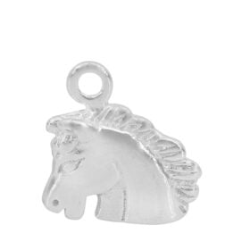 Sterling Silver horse head charm