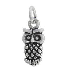 Sterling Silver detail Owl charm