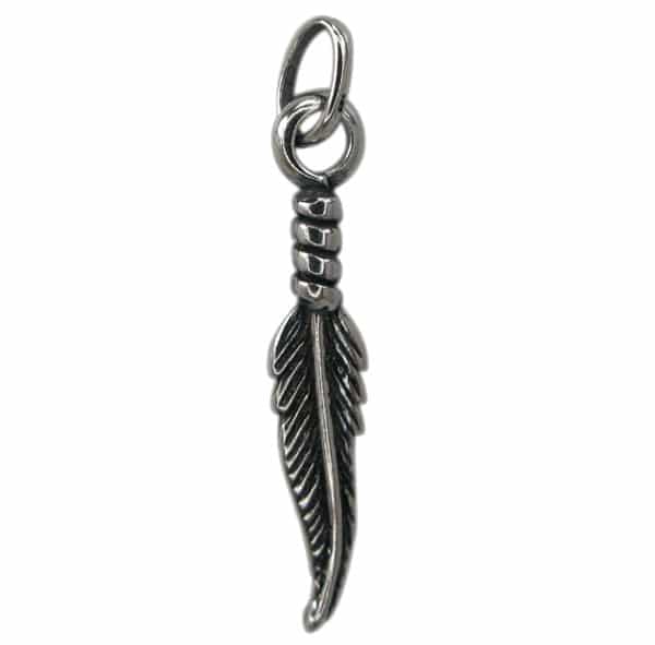 Sterling Silver Feather Charm