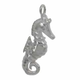 Sterling Silver seahorse shape charm