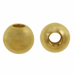 14K Gold Filled Shiny Bead