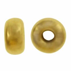 14K Gold Filled Roundel Bead