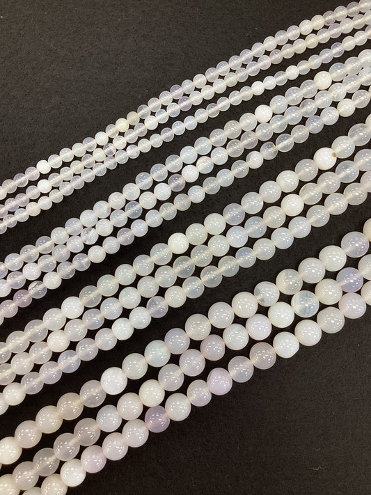 White Agate Natural Stone Beads