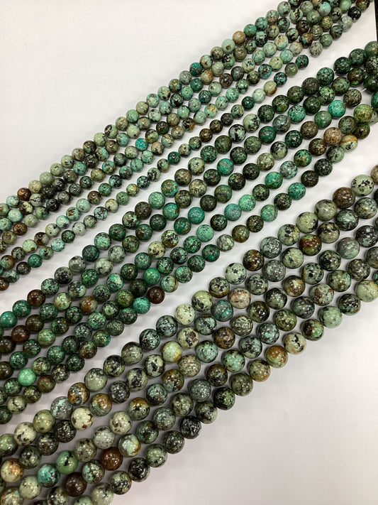 African Turquoise Natural stone Beads