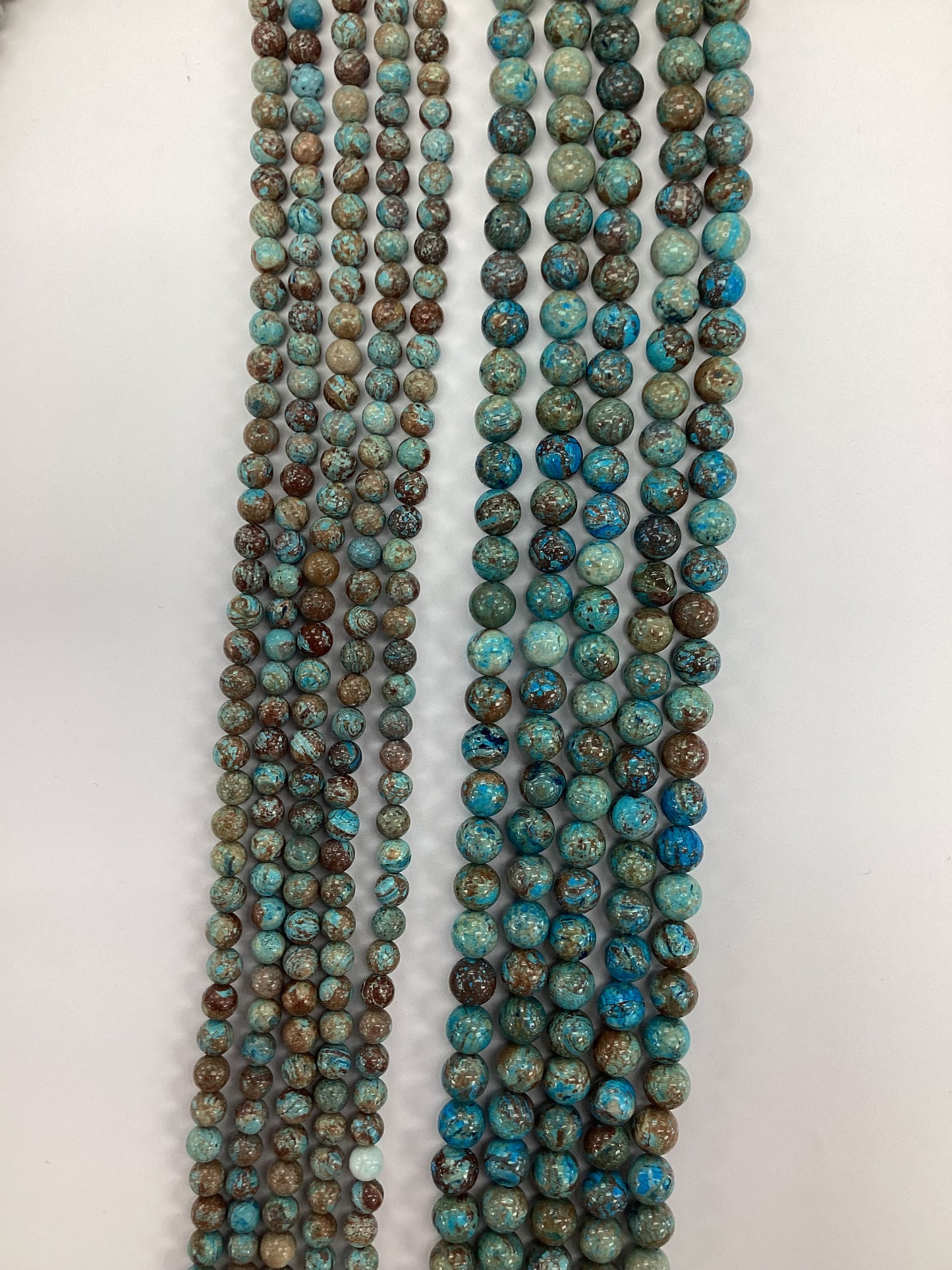 Blue Decorative Agate Natural Stone Beads