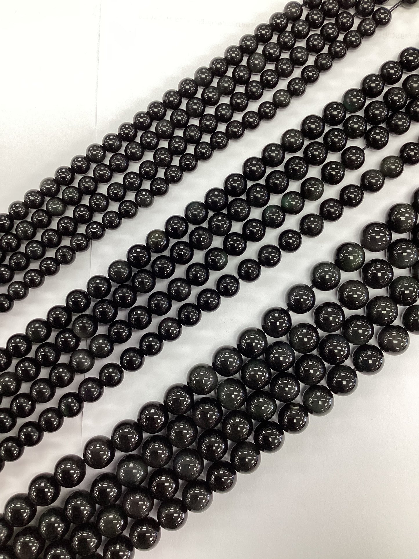 Rainbow Obsidian Natural Stone Beads