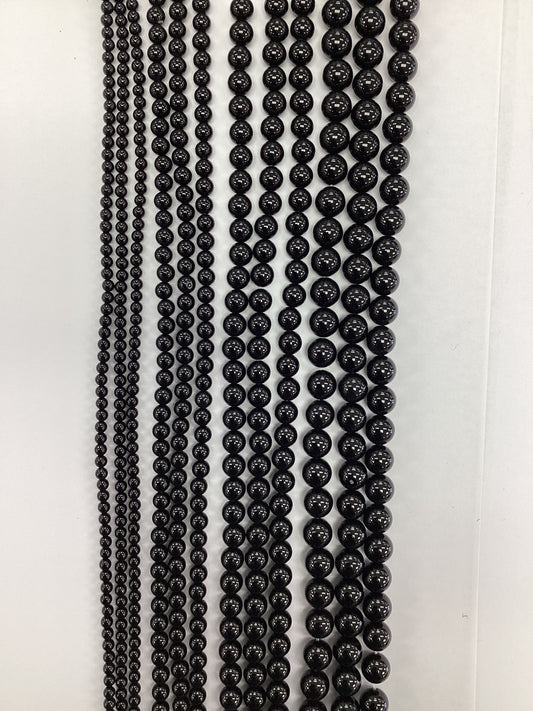 Black Onyx Natural Stone Beads