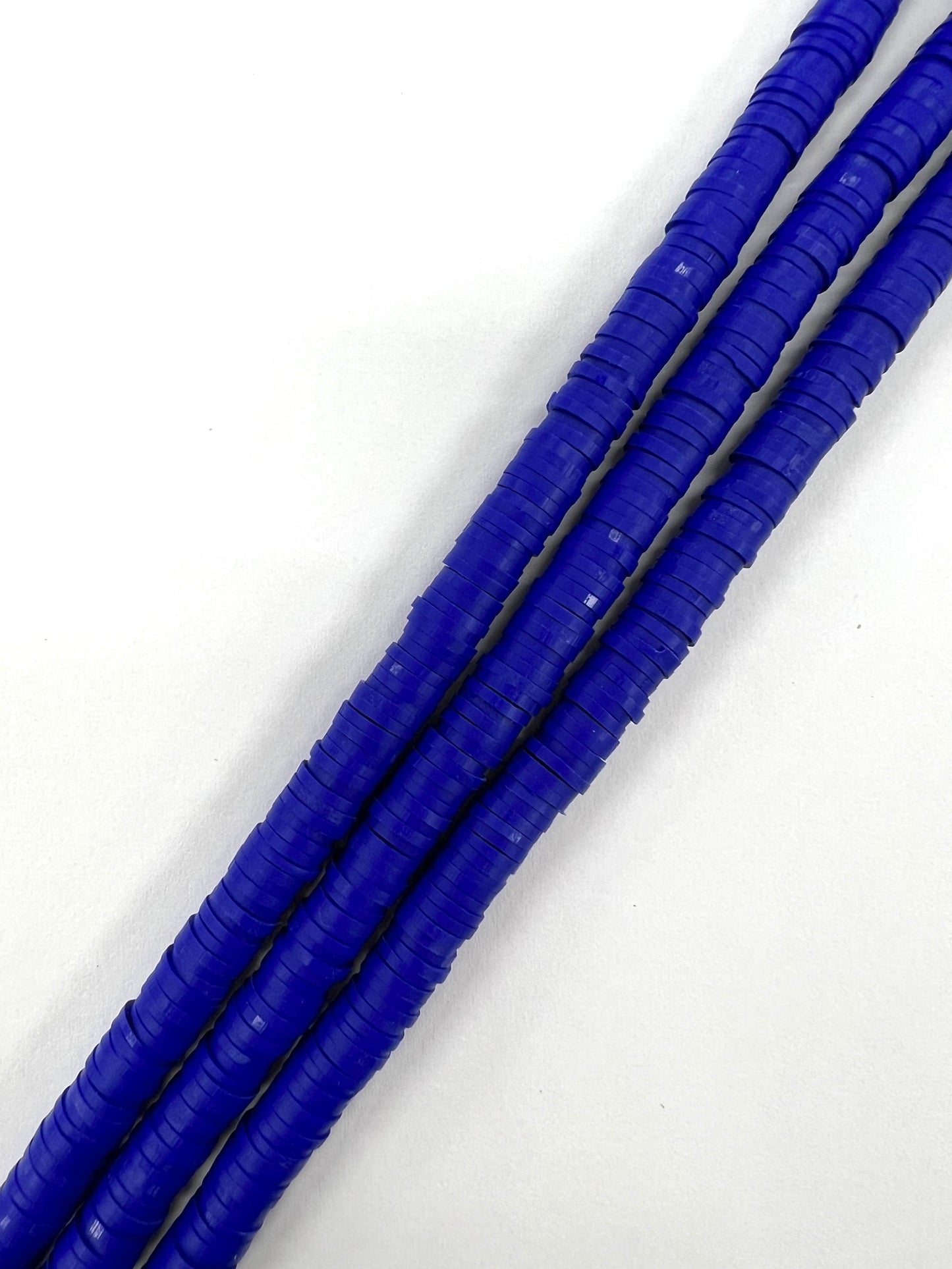 Royal Blue Heishi Polymerclay Beads