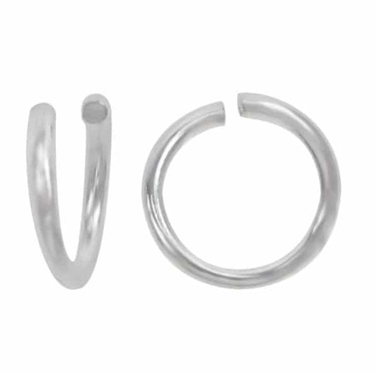 Sterling silver unsoldered jump ring