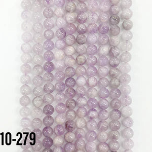 Lavendar Jade Natural Stone Beads