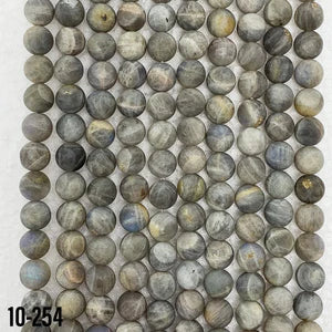 Matte Labradorite Natural Stone Beads