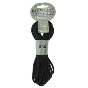 Para Cord 550 16FT 4.8M Black