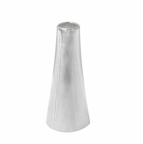 Sterling Silver cone with a 2mm hole