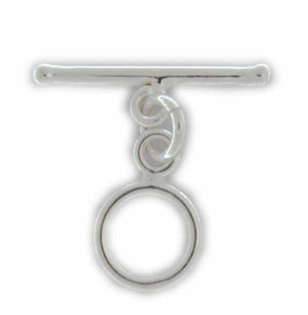 Sterling Silver Smooth toggle