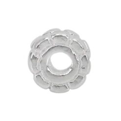 Sterling silver, 5.5mm spacer