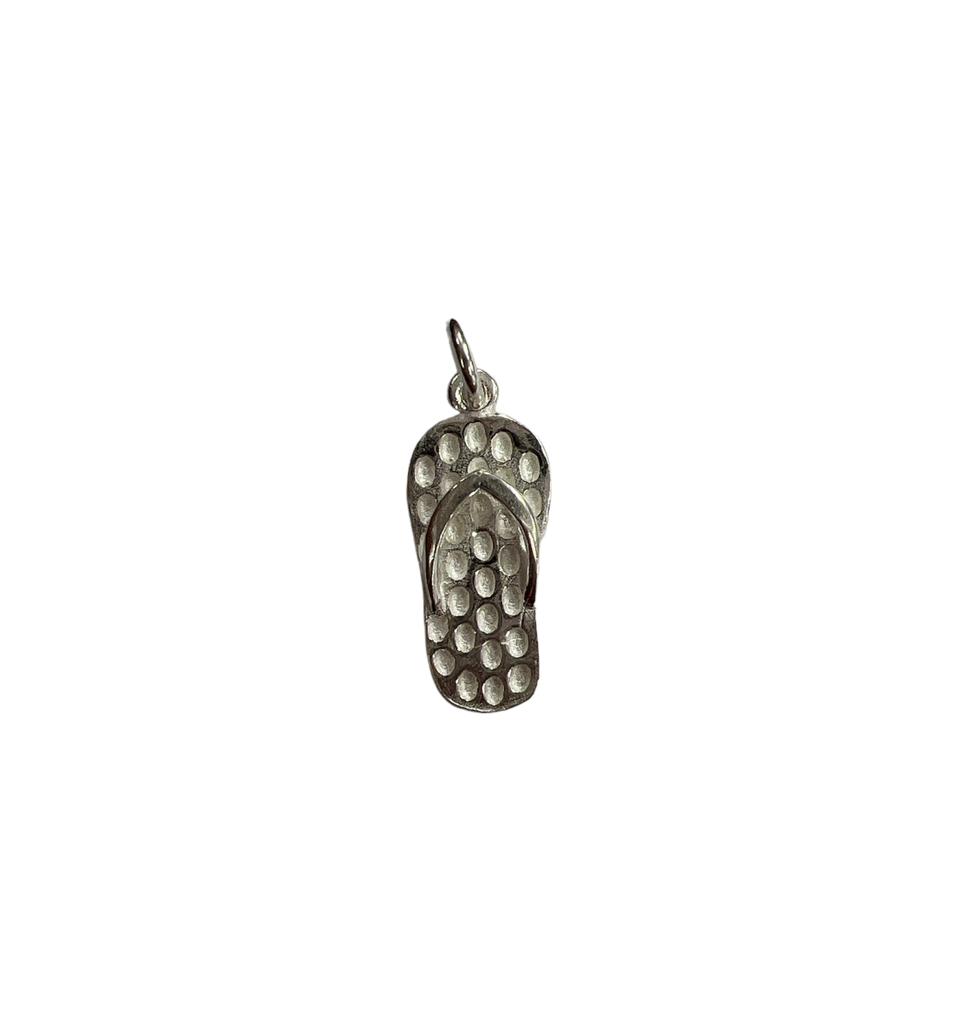 Sterling Silver Flip Flop Charm