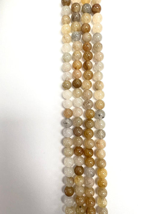 Brown Jade Natural Stone Beads