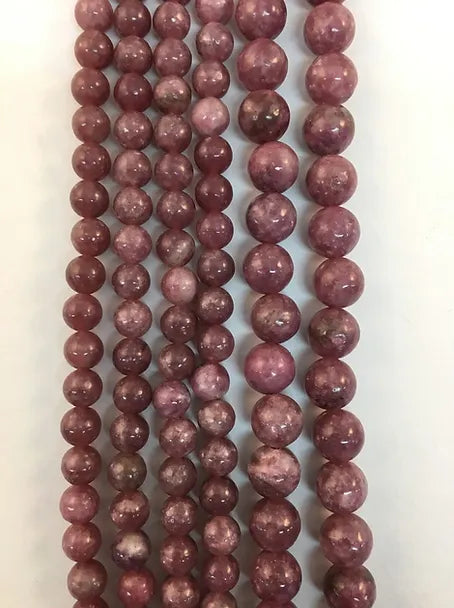 Lepidolite Natural Stone Beads