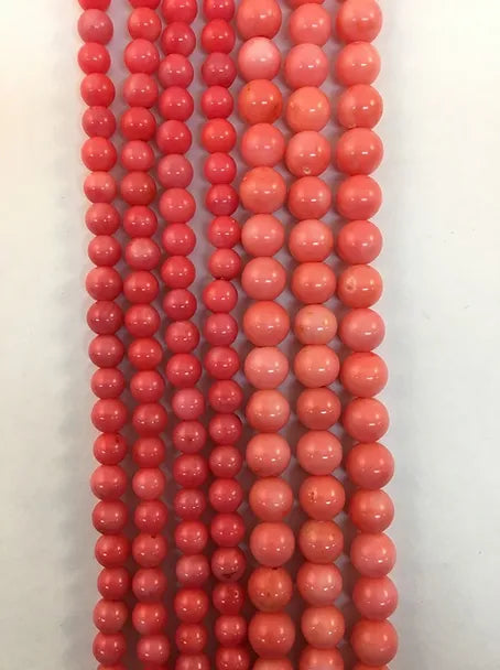 Dyed Pink Coral Bamboo