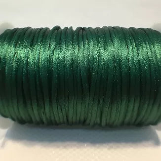 Rat Tail 2mm Dark Green 100yd