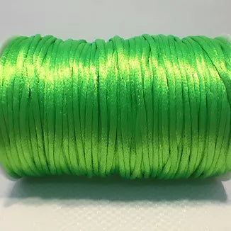 Rat Tail 2mm Lime Green100yd