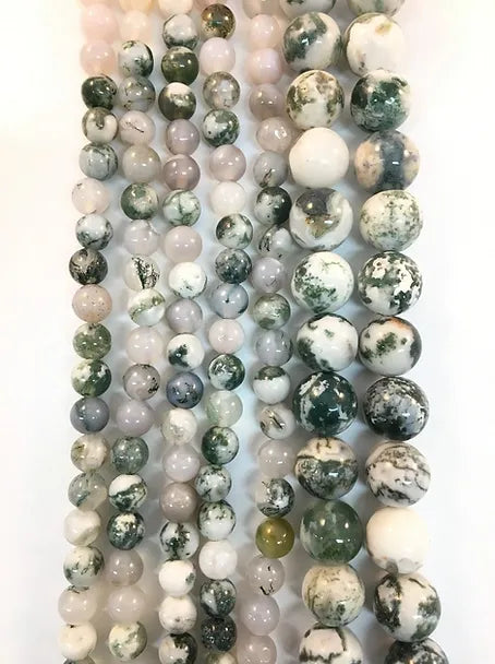 Tree Agate Natural Stone Beads