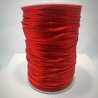 Rat Tail 2mm Red 100yd