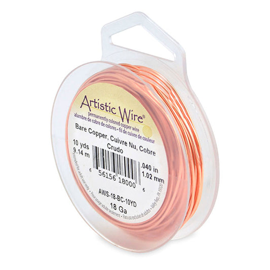 Artistic Wire Bare Copper Craft Wire, 1/4 lb – Bead Store Calgary