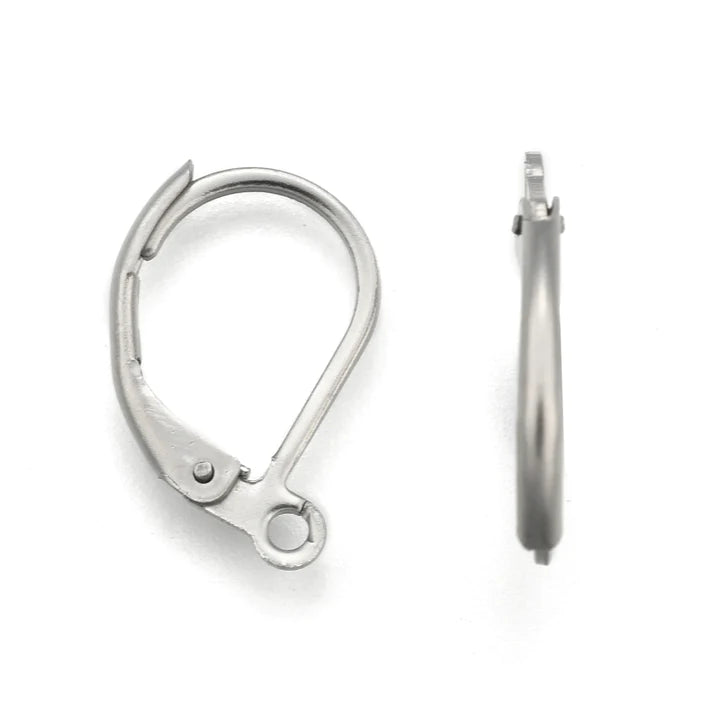 Stainless Steel Liver back Earring Hook