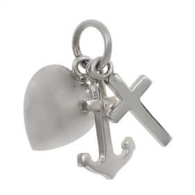 Sterling Silver smooth multi shape charm