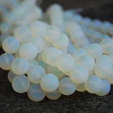 Matte Opalite Natural Stone Beads