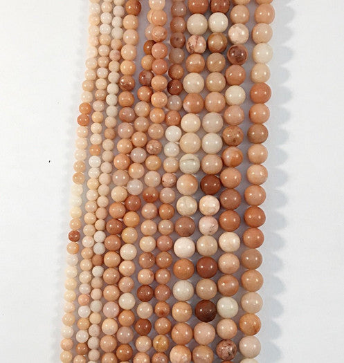 Red Aventurine Natural Stone Beads