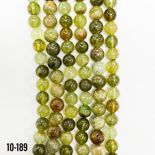 Green Garnet 6mm Natural Stone Beads