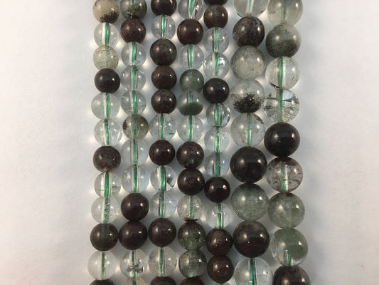 Ghost Quartz Natural stone Beads 8mm