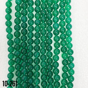 Green Onyx (Heat-Treated) Natural Stone Beads