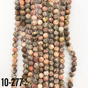 Leopard Skin Jasper Natural Stone Beads