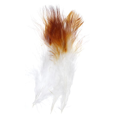 Marabou Feathers, Two-Tone