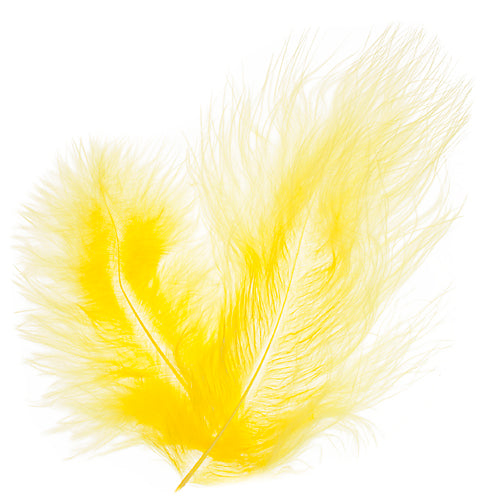 Marabou Feathers, Solid Colour