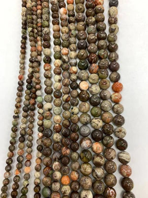 Ocean Jasper Natural Stone Beads