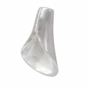 Sterling Silver leaf shape cone