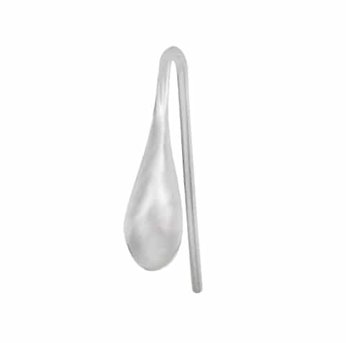 Sterling Silver teardrop shape ear wire