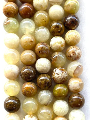 Yellow Opal Natural Stone Beads